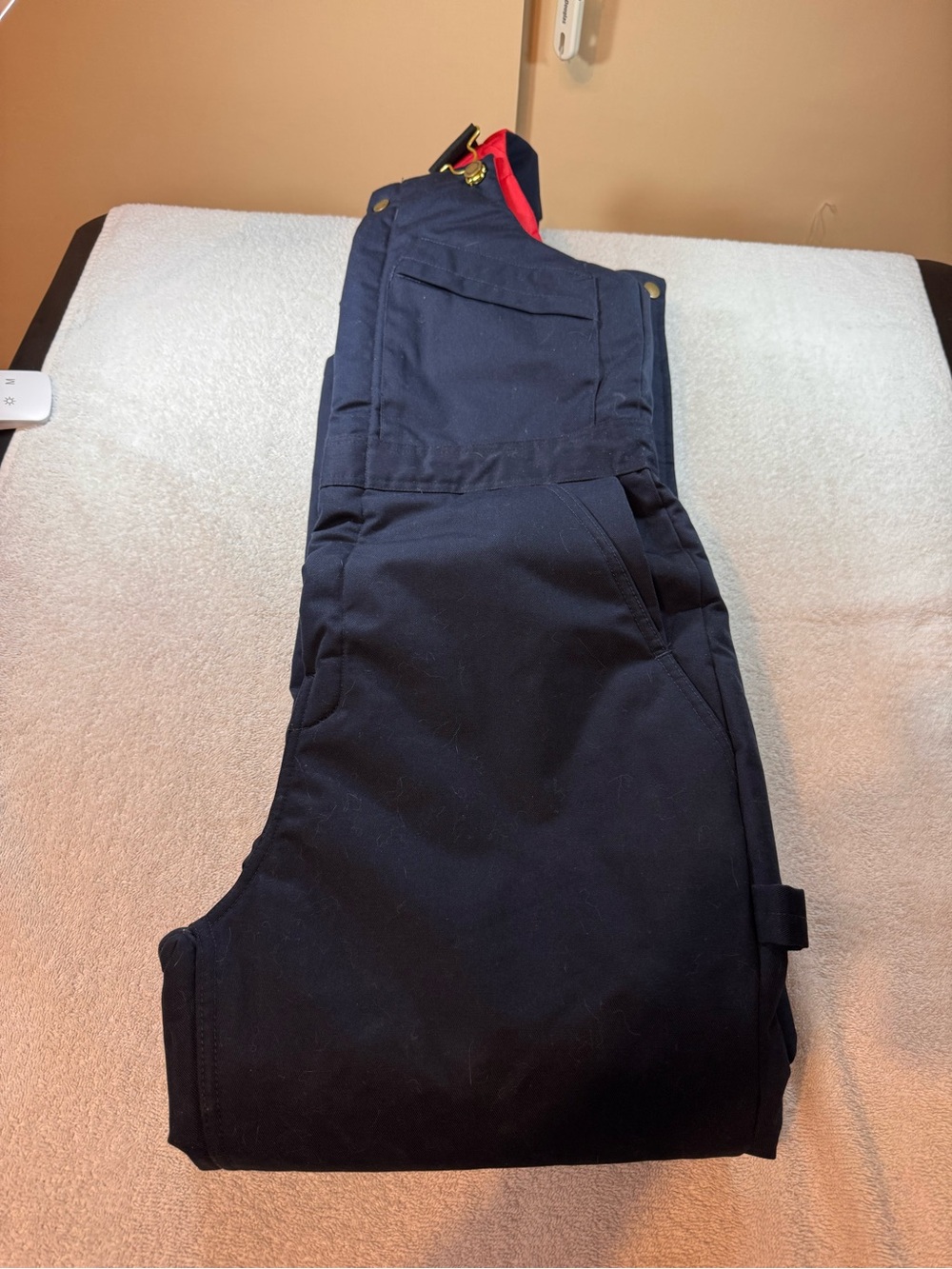 Men's Steelguard Insulated Bib Overalls. Size Small